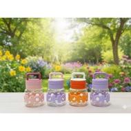 TJ-934 HoHo 300ml Glass Jar Tumbler Drinking Bottle