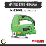 Mesin jigsaw modern M2200L/ mesin gergaji kayu / gergaji listrik laser