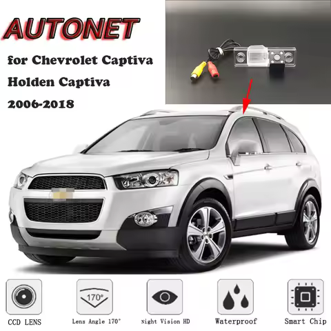 AUTONET HD Night Vision Backup Rear View camera or Bracket for Chevrolet Captiva Holden Captiva 2006