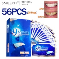 SMILEKIT 9D Teeth Whitening Strip 14 pieces/7 sets 9D/Charcoal/Sakura Whiten Smile kit Pemutih Gigi