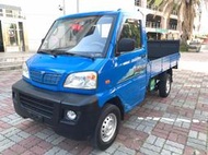2012年 三菱菱利【1.2 藍色 內裝極美 一手車 認證車 全程原廠保養 加裝雙折尾門 最耐用的小貨車 車況極佳】  