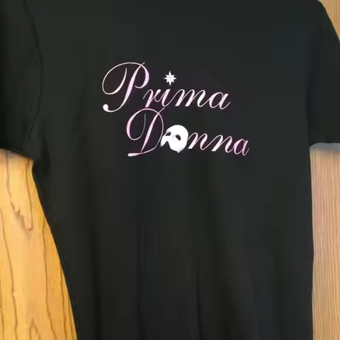 Phantom Of The Opera - “Prima Donna” - Black Shirt - XL.