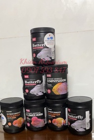 BESSN Cám cá Koi chép sư tử trắng tăng size hỗ trợ tiêu hóa hộp 450g(cá cảnh cá betta hồ cá)
