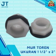 Water Toren Nut Size 1 1/2"x2"