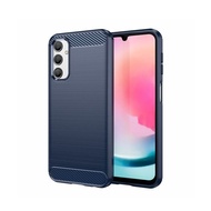 Samsung Galaxy A24 Black Carbon Premium Fiber Case