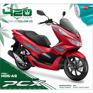 Cutting Stiker PCX 150 - Stiker Cutting Striping Body PCX 150 - Stiker Lis Cutting PCX Body Motor Me