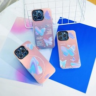 Case Hologram for ALL Type iPhone 7x11 12 13 14 15 - IMD 01 Lovely - Case Aurora