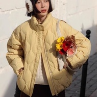 odd maker葫蘆絎線短款羽絨服女冬季棉衣棉服保暖百搭長袖外套