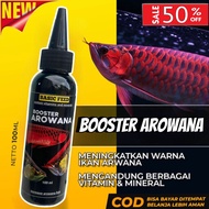 BASIC FEED vitamin booster ikan arowana super red sr | meningkatkan warna ikan arwana super red