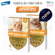 Advocate treats fleas, scabies, earworms, lungworms, cats - Officially imported