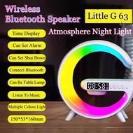 Wireless Charging Bluetooth Speaker Surround Atmosphere Night Light G63 Small G Multi-function Home 