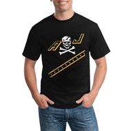 F169 Vintage Printed Cool T Shirt Aj Skull Jolly Rogers F-14 Tomcat Airplane Naval Aviation S-5XL