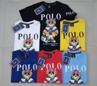 baju Budak(2yr-13yr)Polo bear lelaki/perempuan unisex t-shirts