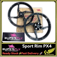 Superfly PX4 4L Sport Rim Y15 Y16 ABS Lc5s Lc135 v8 FI 1.6/1.6-17 Limited Edition only PROJECT 4 BAT