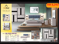 Mixbox Gold Series Bedroom Set (GB-2222)