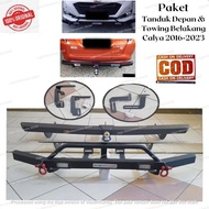TANDUK TOWING DEPAN BELAKANG PELINDUNG BEMPER MOBIL CALYA 2016-2023