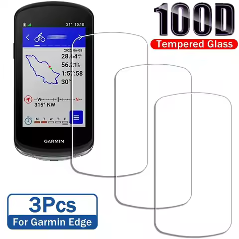 HD Tempered Glass for Garmin Edge 1040 1030 830 840 520 530 540 Bicycle GPS Stopwatch Screen Protect