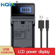 HQIX Suitable for Kodak DX3900 DX4530 DX3500 Camera KLIC-8000 Battery Charger