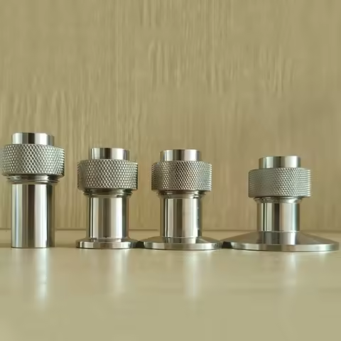 KF16 KF25 KF40 Flange Or Welding Type Base For Vacuum Gauge SUS 304 Stainless Steel Sanitary Pipe Fi