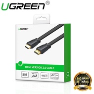 Hdmi 2.0 cable 1.5m long flat wire support Ugreen 50819 - Genuine