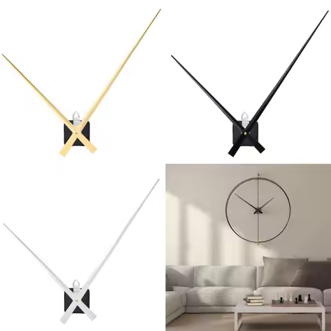 KX4B 450mm Long Hand Clock Movement, High Torques for Large Displays, Quartzs Reliability