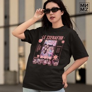 【New】LE SSERAFIM ANTIFRAGILE KPOP GRAPHIC PRINTS SHIRT | MINIMIZE TEES