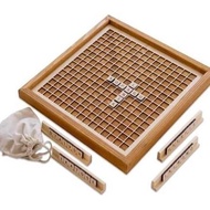 Rustic Word Game Board Wooden (17")