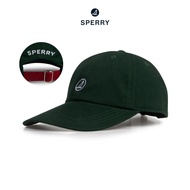 SPERRY STF24AC01H01009 Sperry Essential Cap หมวกแก๊ป สีเขียว/แดง ( CAP )