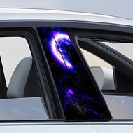 1pc / 2pcs-car Sticker-b-pillar Sticker Durable-suitable for the Car-easy to Gift-animal Sticker-ani