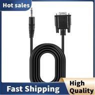DB9 9 Pin VGA female cable ,DB 9 Female to TRS 3.5mm (1/8in) TRS Stereo Male Serial Data Cable-6 Fee