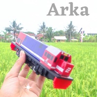 Rangkaian mainan miniatur kereta api Indonesia murah, Lokomotif CC201 Perumka