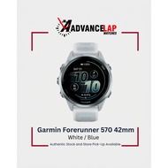 Garmin Forerunner 570 42mm Blue/White GPS Smart Heart Advanced Running Watch