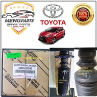ORIGINAL TOYOTA YARIS NSP151 FRONT COIL SPRING SEAT & ABSORBER BOOT 48304-0D240