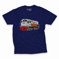Railindo - Adult T-Shirt Train Locomotive CC201 3D
