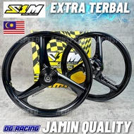 “EXTRA TERBAL” S1M 3 Batang Sport Rim Y15 Y16 LC135 4S 5S V8 Fi Y125/ 3 Batang Oren Y15/Hitam 1.6x17