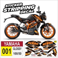 [COD] striping variasi KTM duke 2016/sticker lis polet ktm duke/sticker decal motor ktm