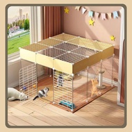 Dog Cage Dog Fence Playpen Indoor Outdoor Dog Cage Large Pet Dog Rabbit Cage Big Size Diy Portable D