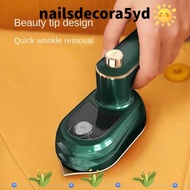 NAILSDECORA5YD Steam Iron, Folding Rotary Handle Wet And Dry Portable Iron, Portable Fast Smooth Iro