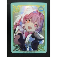 (Rain15) Hard card with rounded corners of Encore character – Wuthering Waves
