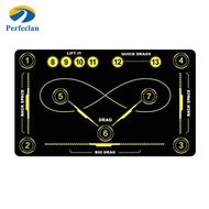 Perfeclan Field Hockey Skills Training Mat Abrasion-Resistant Field Hockey Practice Mat Non-Slip for