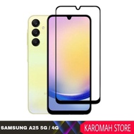 Tempered Glass Black Edge / Screen Protector 9D Samsung Galaxy M15 A25 4G / A25 5G / A15 4G / A15 5G