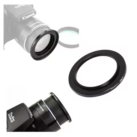 Metal Lens Filter Adapter Ring For Canon Powershot SX410 SX500 IS SX510 HS Camera
