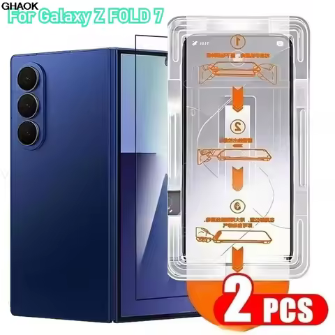 1-3 Pack 9H Tempered Glass for Samsung Galaxy Z Fold 7 6 5 4 3 5G Screen Protector HD Clear Glass Ea