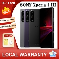 [ HK Set ] Original SONY Xperia 1 III 5G SmartPhone 4K Dragon 888 HDR OLED  RAM:12GB ​ROM: 256GB / 512GB HK Set HongKong Version  Local Warranty