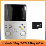 R36S Retro Handheld Game Console 3.5 Inch IPS Screen 3200mah Battery Dual 3D Joystick Portable Video