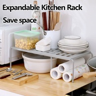 Dapur Rak EzLife Expandable  Tableware Under Sink Shelf Rack Retractable Shelf Rack Organizer For