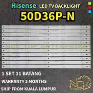 50D36P-N LED HISENSE TV BACKLIGHT NEW / READY STOCK 50D36PN 50D36 Mla10 /