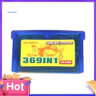 SPVPZ 369 in 1 US Version Game Cartridge Gaming Card for  GameBoy Advance