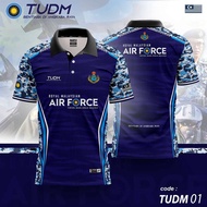 13e4f high-quality unisex ROYAL MALAYSIAN AIR FORCE TENTERA UOARA MALAYSIA polo shirt jersery TUDM m