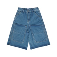 FRANK! WINKLE JORTS DENIM